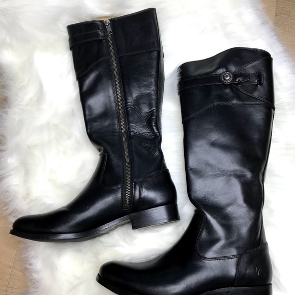 frye molly button leather boot